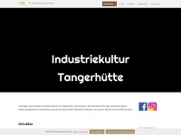 industriekultur-tangerhuette.de Webseite Vorschau