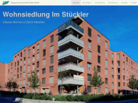imstückler.ch Webseite Vorschau