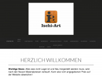 ischi-art.ch Webseite Vorschau