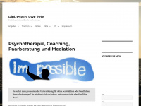 praxis-uwe-ihrle.de Webseite Vorschau