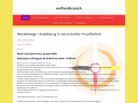 wolfundkranich.de Webseite Vorschau