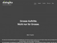 dialogika.ch Webseite Vorschau