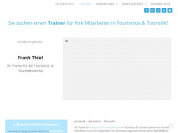 tourismus-trainings.de Webseite Vorschau