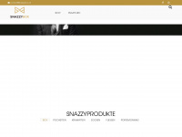 snazzybox.ch Webseite Vorschau