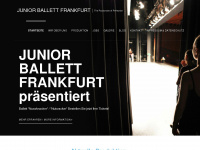 ballettfrankfurt.com Webseite Vorschau