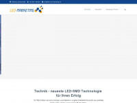 led-licht-marketing.de Webseite Vorschau
