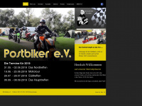 postbiker.eu Webseite Vorschau