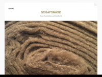 schafsnase.com Webseite Vorschau