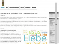 hoffnungskirche-wittenberg.de Webseite Vorschau