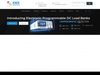 kwk-resistors.in Webseite Vorschau
