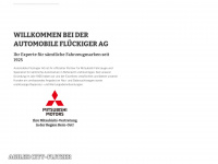 automobile-flueckiger.ch Webseite Vorschau