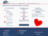 bahnhof-apotheke-homburg.de Webseite Vorschau