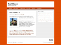 fischtrips.de Webseite Vorschau