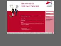 bilan-de-situation-professionnels.ch Webseite Vorschau