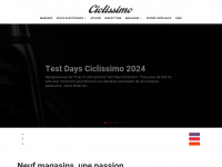 ciclissimo.ch Webseite Vorschau