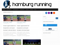 hamburg-running.de Webseite Vorschau