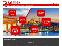 turkei-sim.de Webseite Vorschau