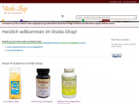 vivido-shop.com Webseite Vorschau