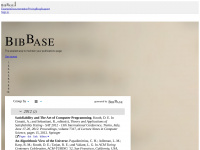 bibbase.org Webseite Vorschau