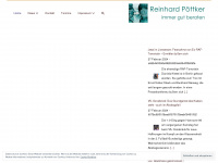 reinhard-poettker.com Webseite Vorschau