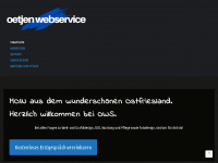 oetjen-webservice.de Webseite Vorschau