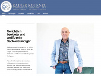 sv-kotrnec.at Webseite Vorschau