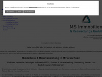 ms-immobilien.eu Webseite Vorschau