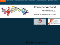 kreischorverband-nordpfalz.de Webseite Vorschau