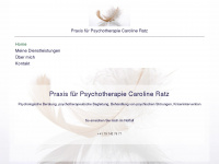 psychotherapie-ratz.ch Webseite Vorschau