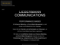 heike-liebermann.com Webseite Vorschau