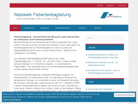 netzwerk-patientenbegleitung.de Webseite Vorschau