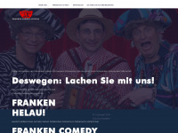 franken-comedy.at Webseite Vorschau