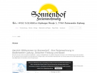 sonnenhof-badenweiler.de Webseite Vorschau
