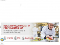 profikuechenshop.de Webseite Vorschau