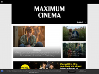 maximumcinema.ch Webseite Vorschau