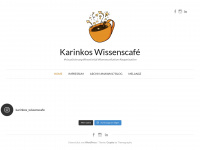wissenscafe.at Webseite Vorschau