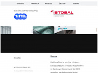 istobal.info Webseite Vorschau