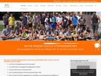 aktive-projektschule.de Webseite Vorschau
