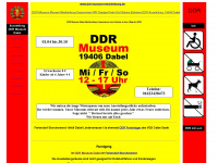 ddr-museum-mecklenburg.de Webseite Vorschau