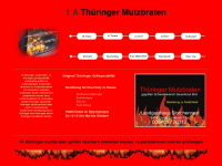 1a-thueringer-mutzbraten.de Webseite Vorschau