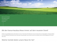 hausbau-newsletter.de Webseite Vorschau