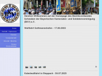 bkv-bezirksverband-schwaben.de Webseite Vorschau