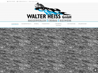 walterheiss.at Webseite Vorschau