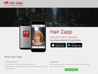 hairzapp.com Webseite Vorschau
