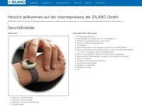 dilano.de Webseite Vorschau
