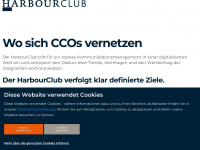 harbourclub.ch Webseite Vorschau