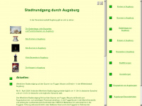 augsburger-stadtfuehrer.de Webseite Vorschau