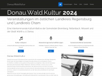 donau-wald-kultur.de Webseite Vorschau