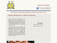 gasthof-witzschdorf.de Webseite Vorschau