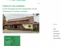 kindergarten-st-theresia-dinklage.de Webseite Vorschau